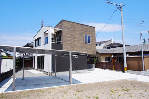 天井の高い平屋住宅の施工事例イメージ
