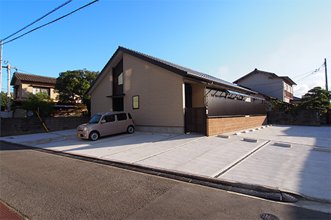 洋風住宅もお手のものの施工事例イメージ